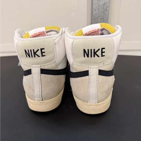 Nike Blazer Mid Pro Club DQ7673-100 Sneakers Men White Bone Leather Size 10.5 - Picture 5 of 6